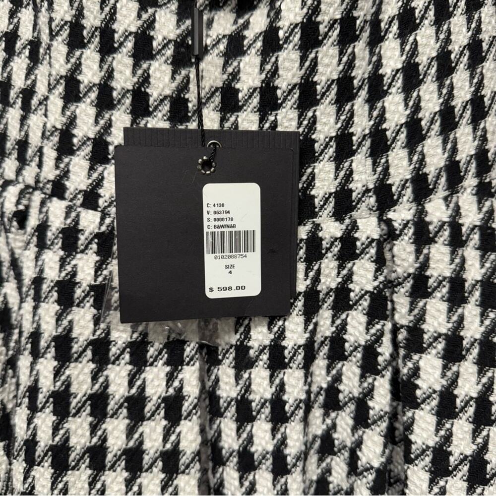 Mac Duggal Strapless 3D Flower Bouclé A-Line Midi Dress - Picture 7 of 8